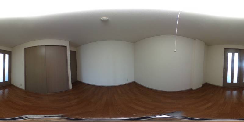 パノラマ画像洋室