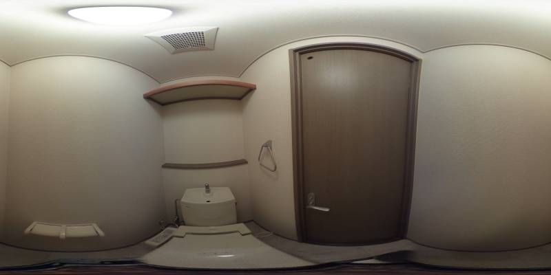 パノラマ画像トイレ