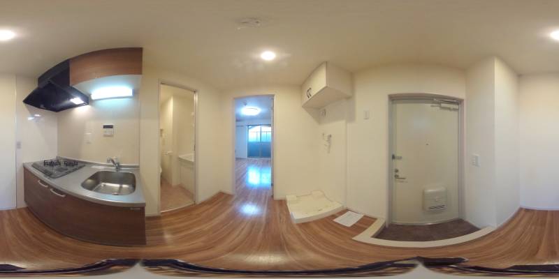 パノラマ画像玄関