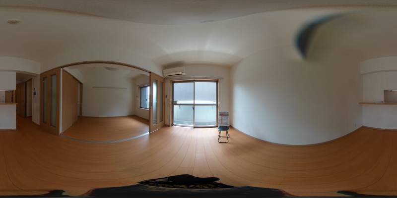 パノラマ画像洋室