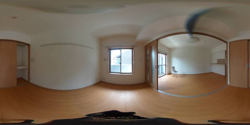 パノラマ画像洋室