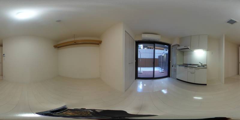 パノラマ画像洋室