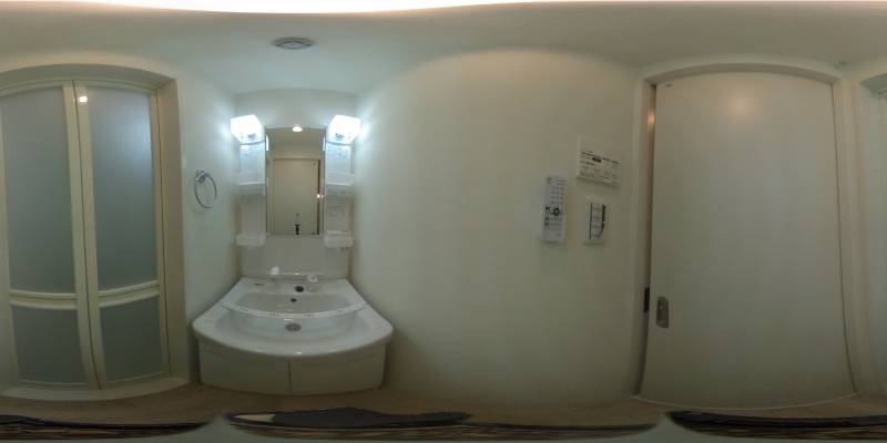 パノラマ画像洗面所