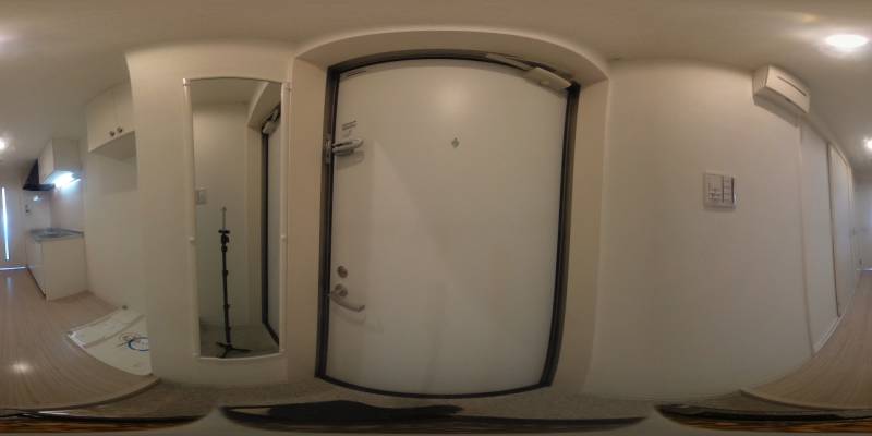 パノラマ画像玄関