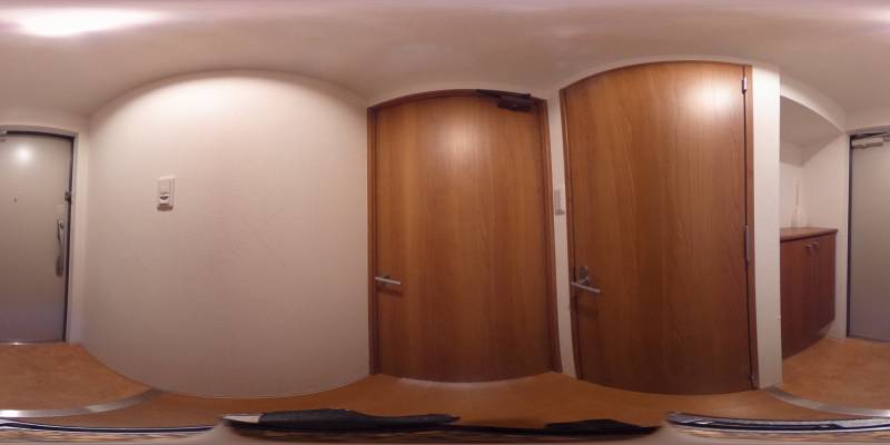 パノラマ画像玄関