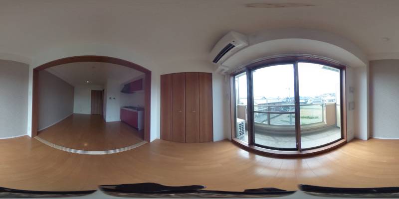 パノラマ画像洋室