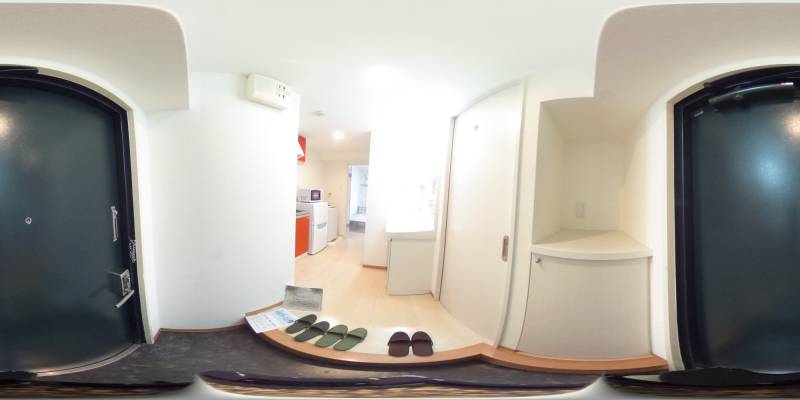 パノラマ画像玄関