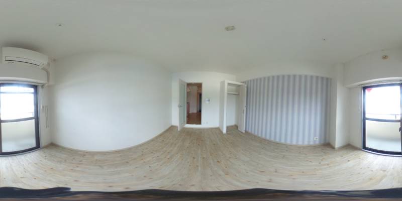 パノラマ画像洋室