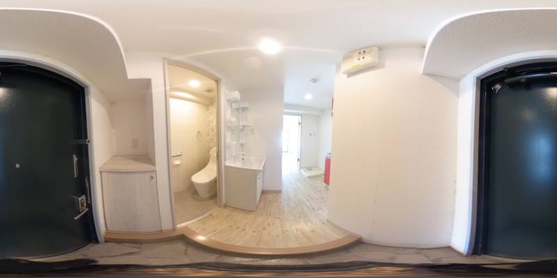 パノラマ画像玄関