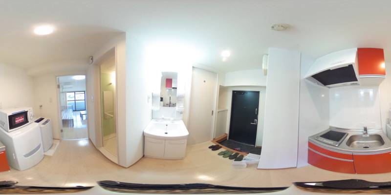 パノラマ画像キッチン