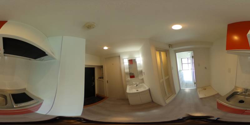 パノラマ画像キッチン