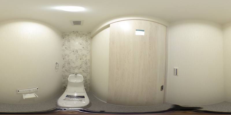 パノラマ画像トイレ