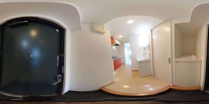 パノラマ画像玄関