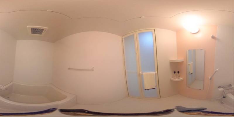 パノラマ画像バスルーム