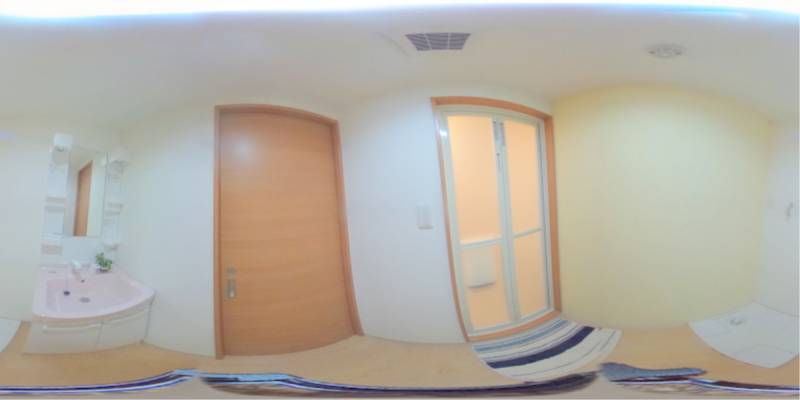 パノラマ画像洗面所