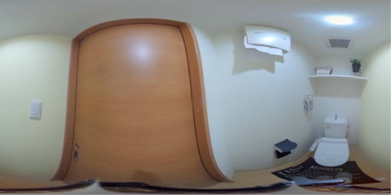 パノラマ画像トイレ