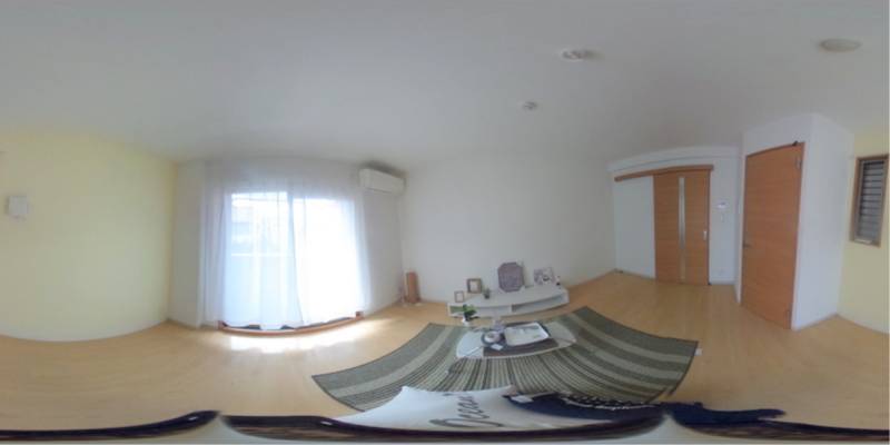 パノラマ画像洋室