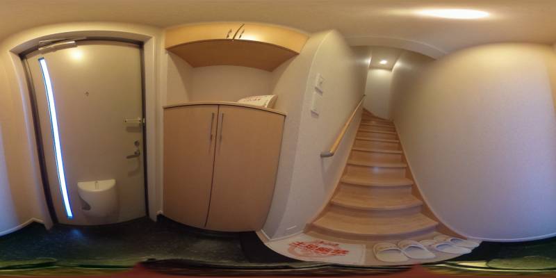 パノラマ画像玄関