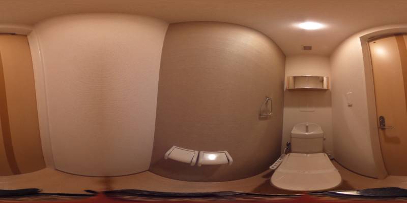 パノラマ画像トイレ