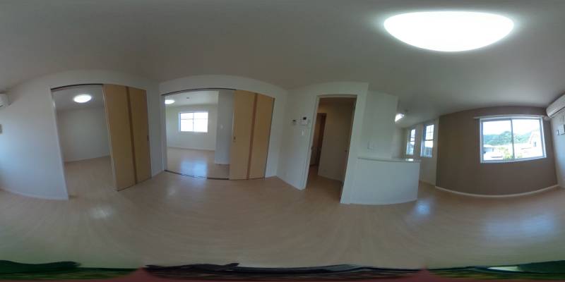 パノラマ画像リビング