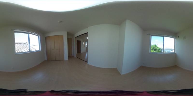 パノラマ画像洋室