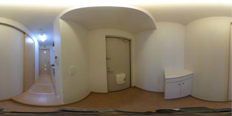 パノラマ画像玄関