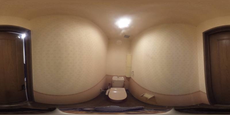 パノラマ画像トイレ