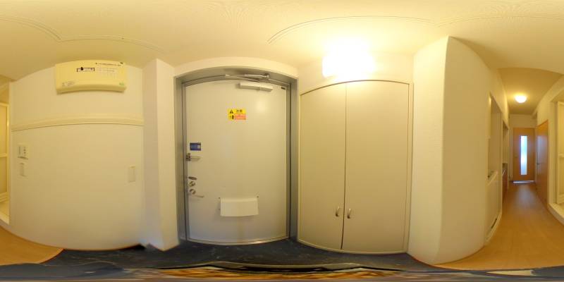 パノラマ画像玄関