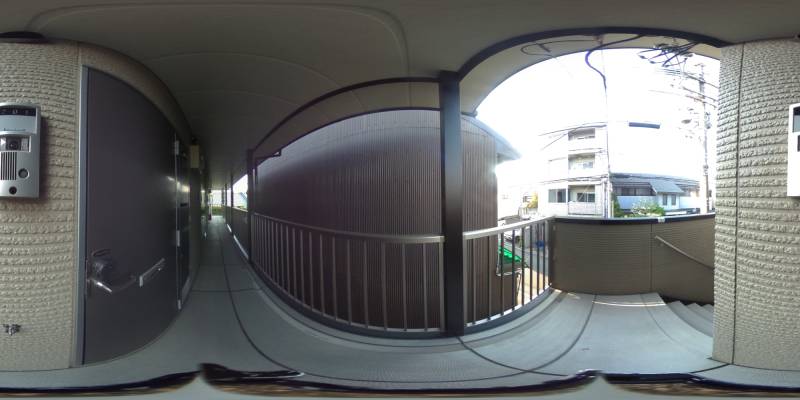 パノラマ画像玄関