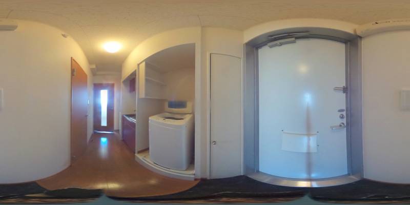 パノラマ画像玄関