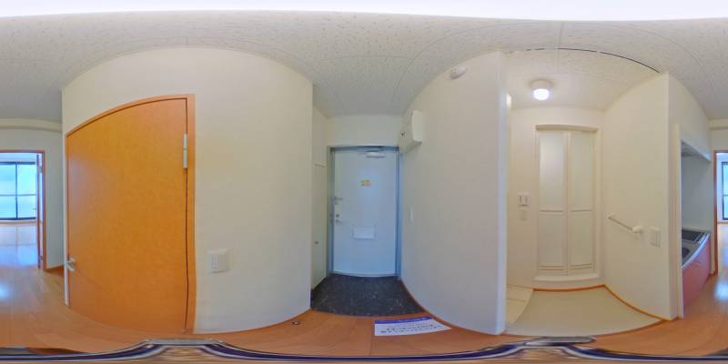 パノラマ画像玄関