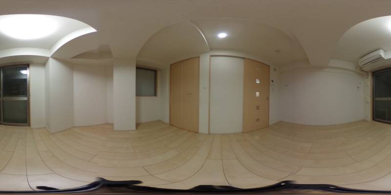 パノラマ画像洋室