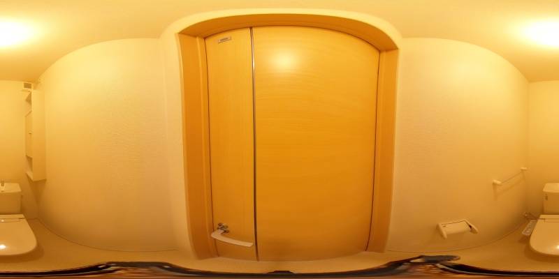 パノラマ画像トイレ