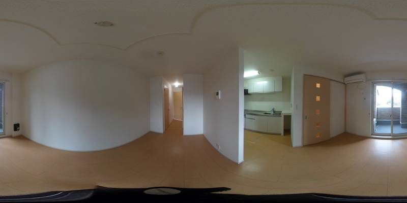 パノラマ画像リビング