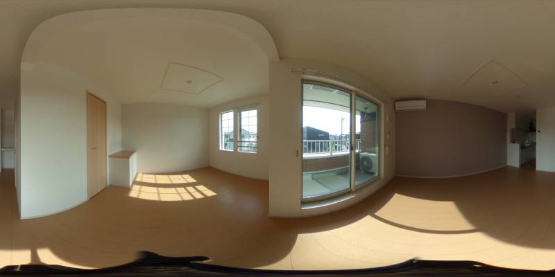 パノラマ画像リビング