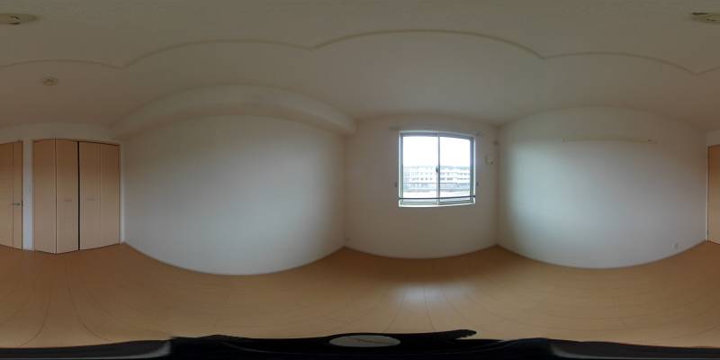 パノラマ画像洋室