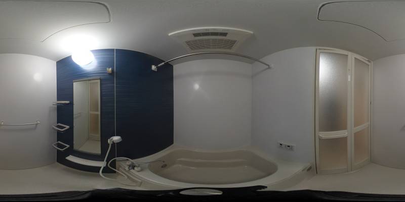 パノラマ画像バスルーム