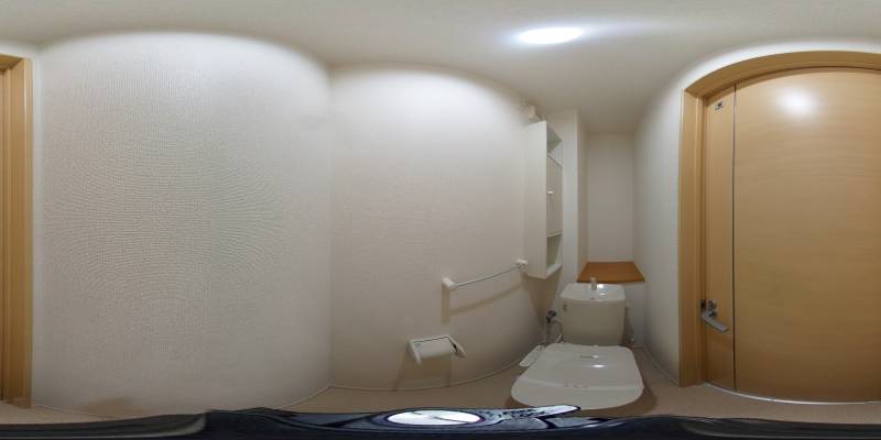 パノラマ画像トイレ