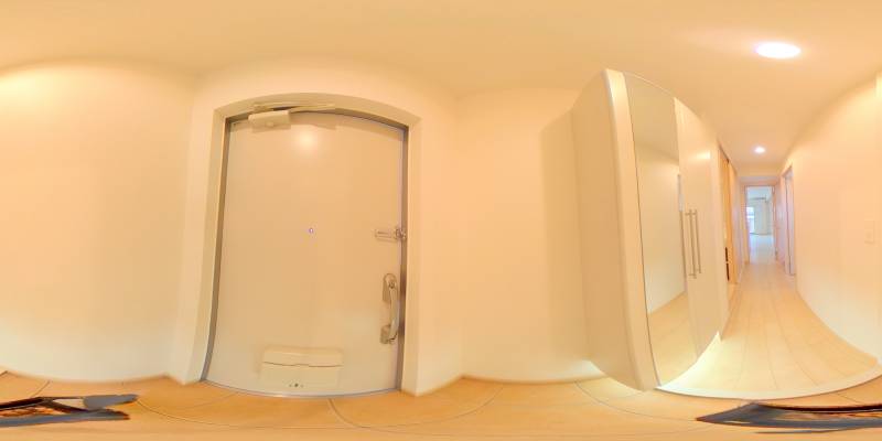 パノラマ画像玄関