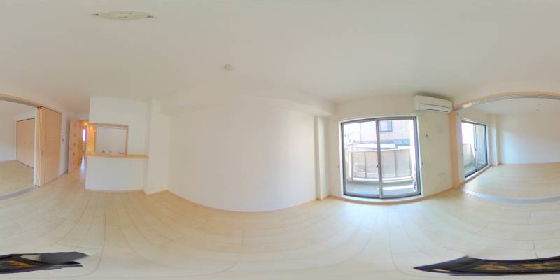 パノラマ画像リビング