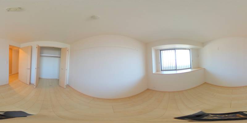 パノラマ画像洋室