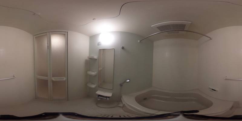 パノラマ画像バスルーム