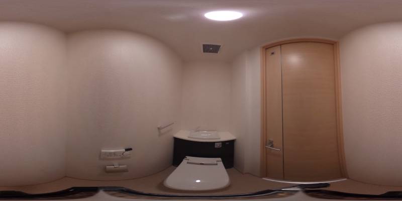 パノラマ画像トイレ