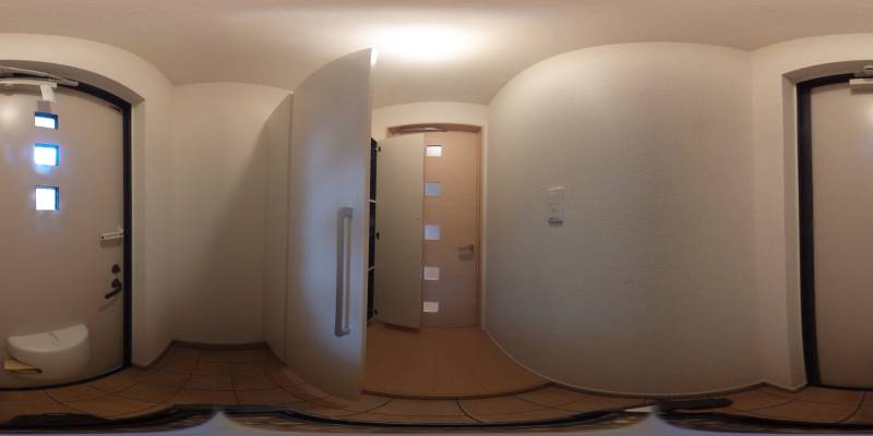 パノラマ画像玄関