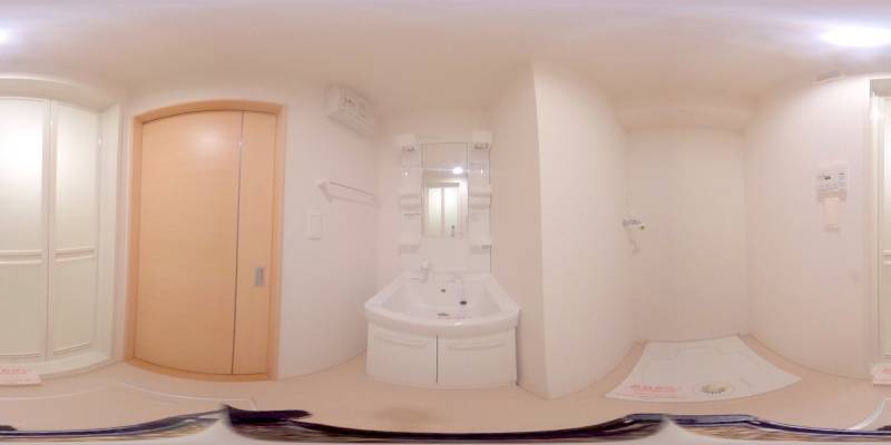 パノラマ画像洗面所