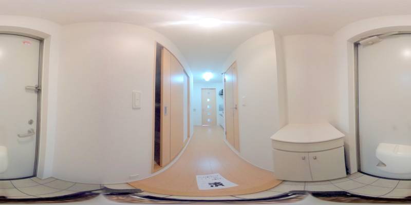 パノラマ画像玄関