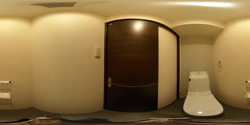 パノラマ画像トイレ