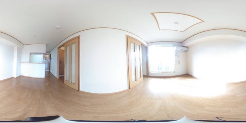 パノラマ画像洋室