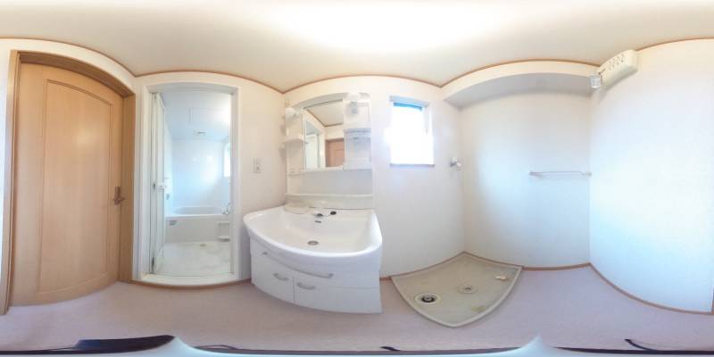 パノラマ画像洗面所