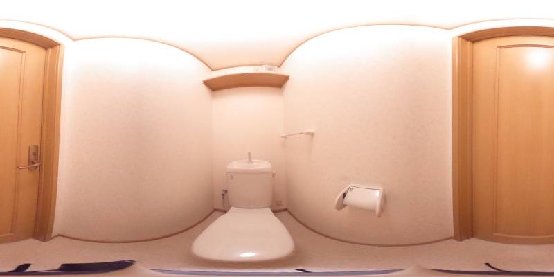 パノラマ画像トイレ